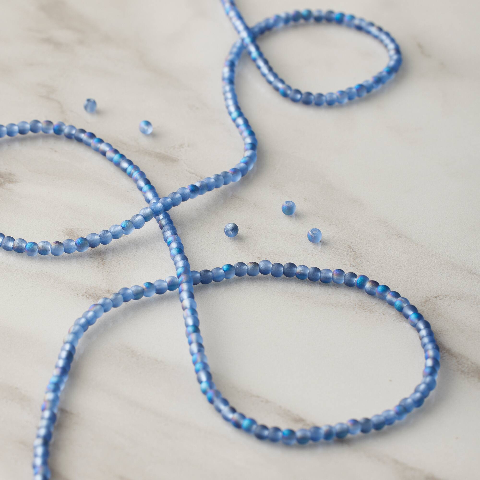 Glass Round Beads